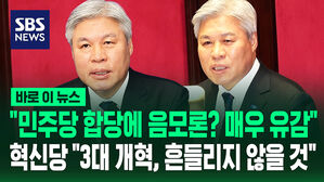 [바로이뉴스] 혁신당 "민주당 합당에 음모론? 매우 유감&hellip;3대 개혁 흔들리지 않을 것"