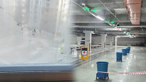 [빅토픽] "주차장이 물바다"&hellip;'48억' 잠실르엘 부실시공 논란