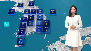 [날씨] 내일까지 전국 비&middot;눈&hellip;동쪽 대기 건조 계속