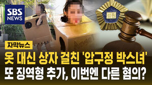 [자막뉴스] 옷 대신 상자 걸친 '박스녀' 또&hellip;징역형 추가, 이번엔 다른 혐의?