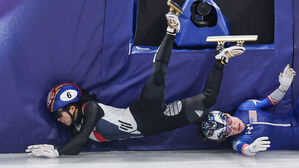 김길리, 큰 부상은 피했다&hellip;"오른팔 출혈 있지만 큰 문제 없어"