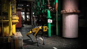 보스턴다이내믹스 '로봇개' 스팟, 영국 핵시설 해체현장 업무 지원