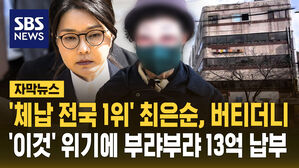 [자막뉴스] '체납 전국 1위' 최은순, 버티더니 '이것' 위기에 부랴부랴 13억 납부