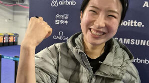 김길리, 밝은 표정으로 훈련 "아무 이상 없어"