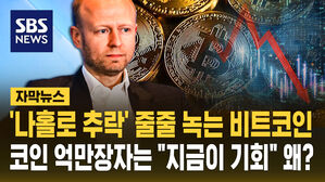 [자막뉴스] '나홀로 추락' 줄줄 녹는 비트코인&hellip;코인 억만장자는 "지금이 기회" 왜?