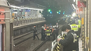 부천 중동역 선로서 20대 추정 남성 전동차에 치여 사망