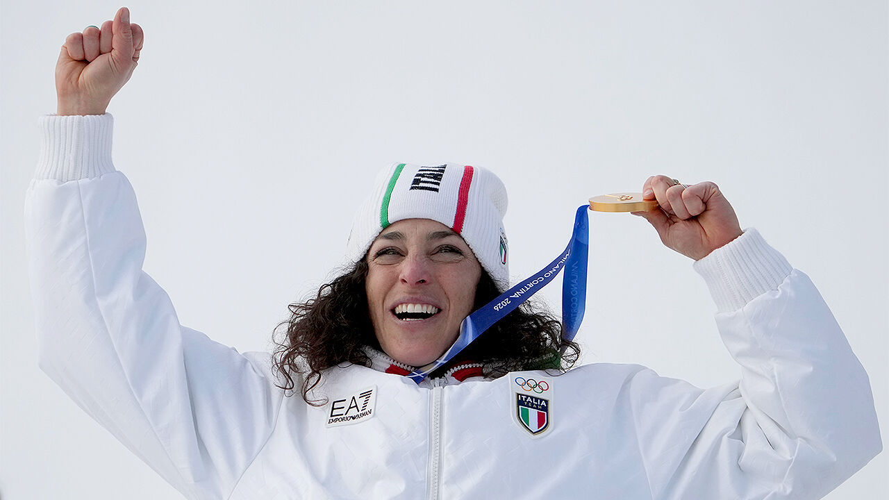 '인간 승리' 브리뇨네, 역대 여자 알파인 스키 최고령 우승