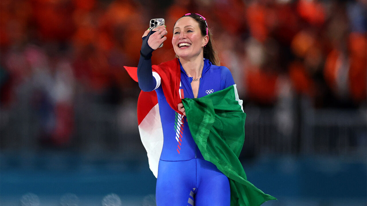 이탈리아 1호 금메달 주인공, 빙속 5,000ｍ도 우승 '2관왕'