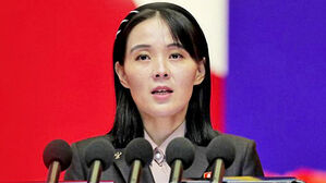 김여정 "정동영의 유감 표명 다행"&hellip;대남 경고 메시지도