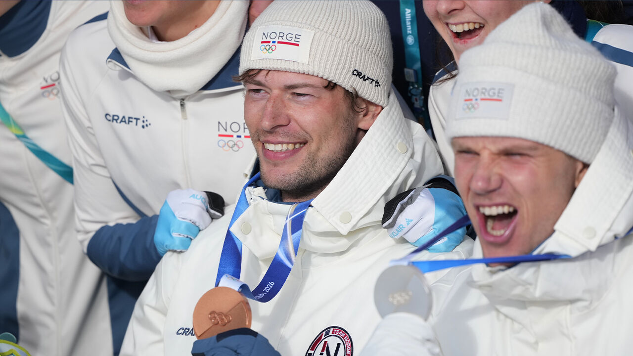 바이애슬론 남자 10㎞ 스프린트 동메달리스트 스투를라 홀름 레그레이드