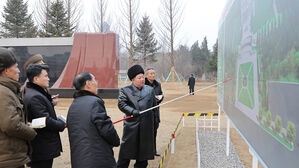 김정은, '러 파병 기념관 건설' 또 찾아가