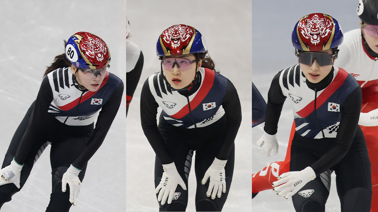 쇼트트랙 최민정·김길리·노도희, 여자 1,000m 준준결승 진출