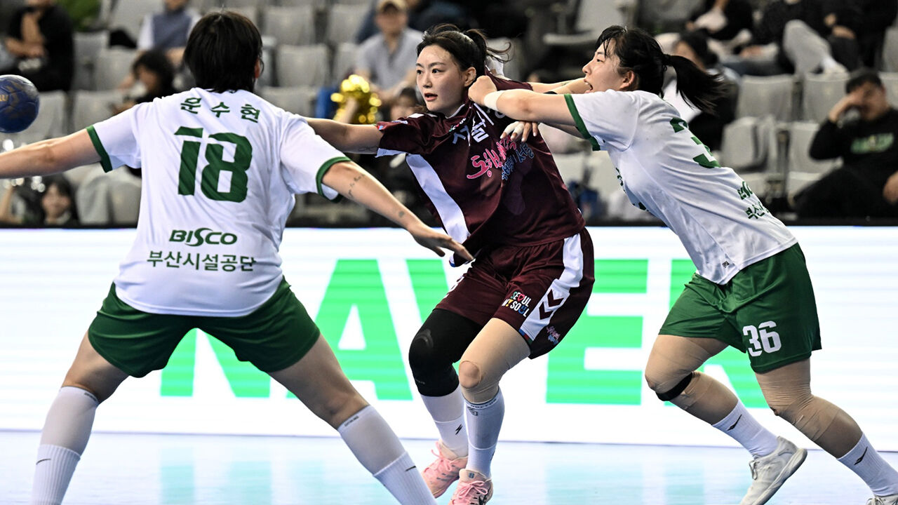 핸드볼 부산시설공단, 4골 몰아치며 극적인 무승부
