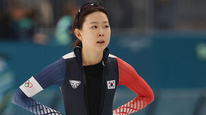 '아쉬움의 눈물' 빙속 김민선 "다음을 향해 또 달릴 것"