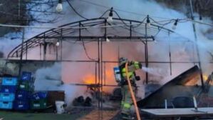 경기 의왕시 청계동 비닐하우스서 화재&hellip;인명피해 없어