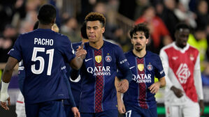 '이강인 교체 투입' 파리 생제르맹, UCL PO 1차전 3대 2 승리