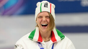 '35세' 쇼트트랙 폰타나, 14번째 메달 '이탈리아 역대 최다'