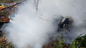 강화도서 나무&middot;조경석 받은 택시서 화재&hellip;택시기사 사망