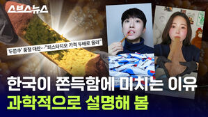한국이 쫀득함에 미치는 이유 과학적으로 설명해 봄