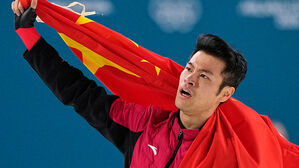 중국 닝중옌, 빙속 1,500ｍ 우승&hellip;스톨츠 3관왕 도전 저지