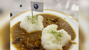 카레 밥에 깃발 꽂고&hellip;"어리석은 짓" 또 등장했다