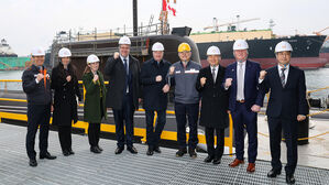 60조 캐나다 잠수함 수주 위한 정부 지원 확약서 서명식