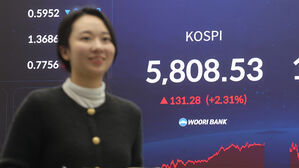 코스피, 2.3% 급등&hellip;사상 처음 5,800선 돌파