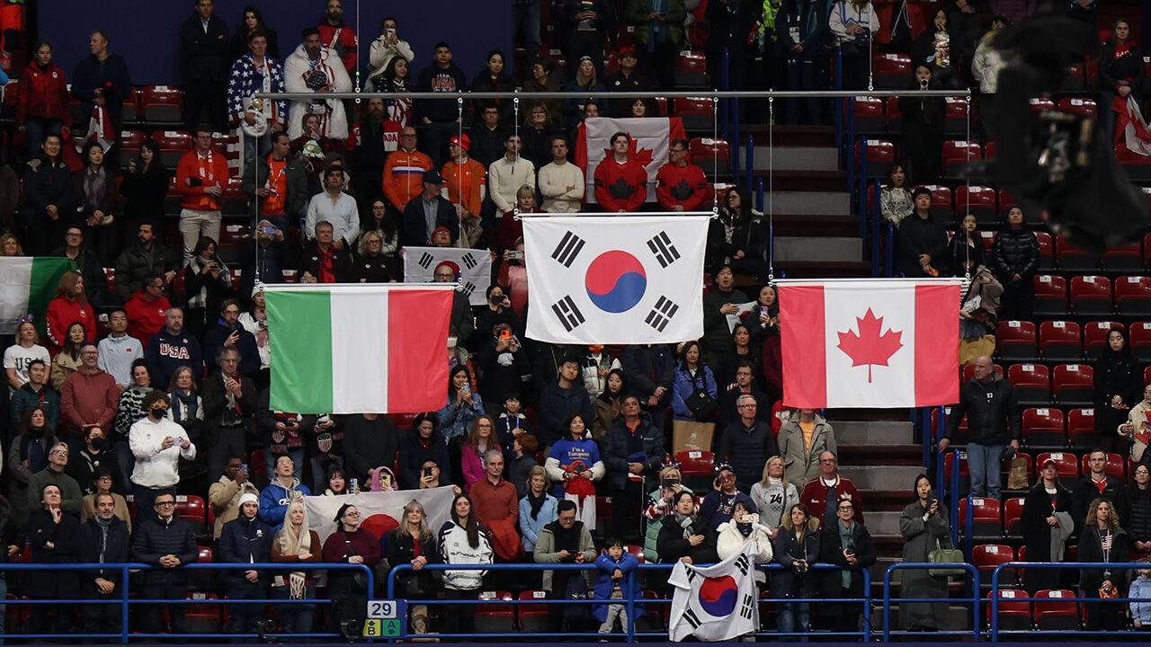 시상식서 잘못된 태극기 게양…대회 조직위 사과