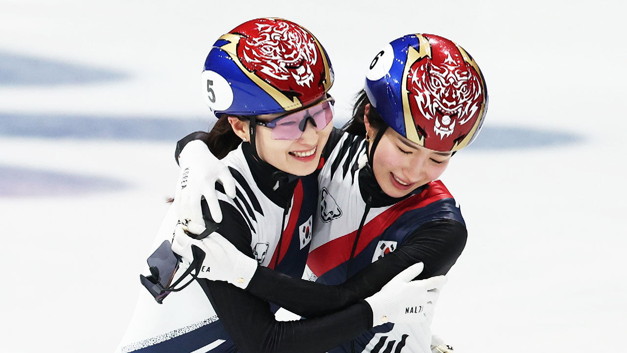 김길리 쇼트트랙 여자 1,500m 금…최민정 은메달
