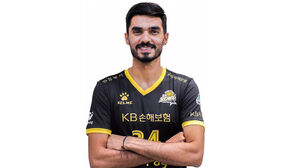 남자배구 KB손보 아밋 굴리아, 선수 등록 완료&hellip;등번호는 24번