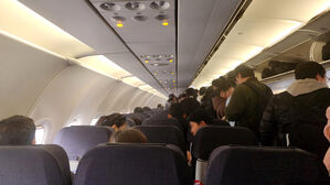 양양공항 강풍에 제주발 항공기 김포공항으로 회항