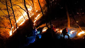 함양 산불 확산 '국가소방동원령'&hellip;고성&middot;단양도