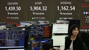 코스피, 사상 첫 장중 5,900선 돌파&hellip;코스닥도 올라