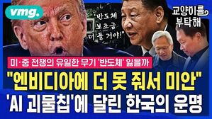 [교양이를 부탁해] 최태원 "엔비디아에 더 못 줘서 미안"..미중 전쟁의 유일한 무기 '반도체' 잃을까, 'AI 괴물칩'에 한국 운명 달린 진짜 이유