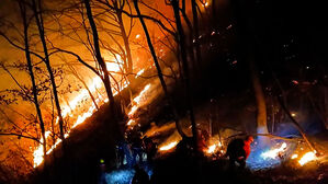 사흘째 꺼지지 않는 함양 산불&hellip;전국 곳곳서 산불