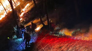 함양 산불 사흘째&hellip;전국 곳곳서 산불