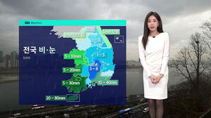 [날씨] 산불 비상&hellip;건조함 달래줄 눈&middot;비 소식 '최대 10cm'