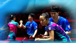 '세계 1위' 임종훈&middot;신유빈&hellip;싱가포르 스매시 8강 진출