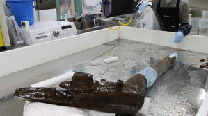 1천400년 몽촌토성서 잠들어있던 쟁기&hellip;전문가 손길로 되살려