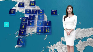 [날씨] 경남 서부&middot;경북 남서 내륙 '10㎝ 이상 습설' 예보