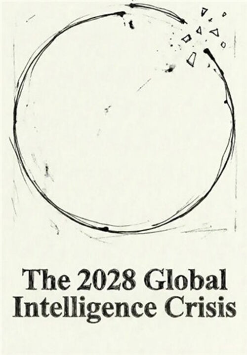 2028년 글로벌 지능 위기 보고서 표지