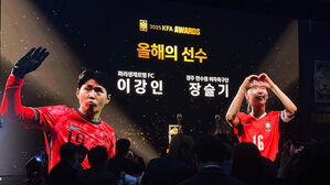 축구협회 '올해의 선수'에 이강인&hellip;손흥민 제치고 첫 수상