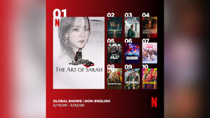 한국 스릴러 시리즈 '레이디 두아', 넷플릭스 비영어 쇼 주간 1위