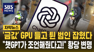 [자막뉴스] '금값' GPU 들고 튄 범인 잡혔다&hellip;"챗 GPT 조언 들은 것" 황당 변명