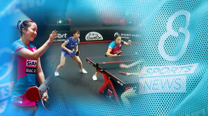 신유빈, 싱가포르 스매시 여자복식 준결승 진출