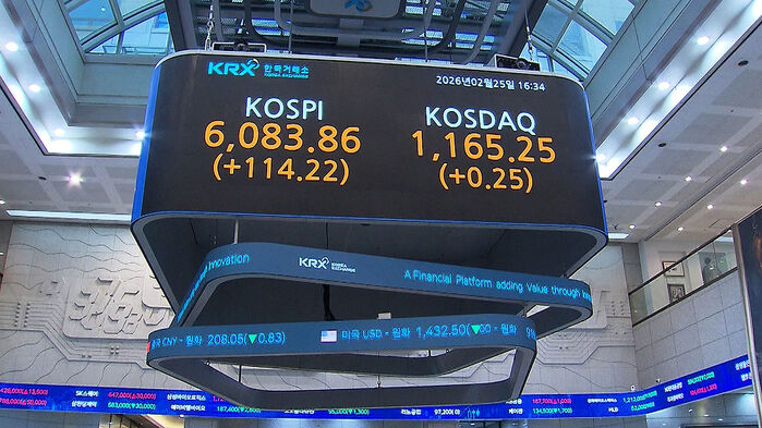 코스피 6,000 돌파