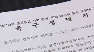 법사위 보류 'TK통합 특별법'&hellip;"마지막 불씨 살린다"