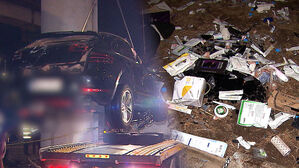 경찰, '약물 운전' 포르쉐 운전자 구속영장 신청