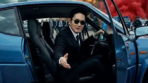 이재용 차 문 연 채 '어서 타!'&hellip;SNS서 확산된 사진 정체