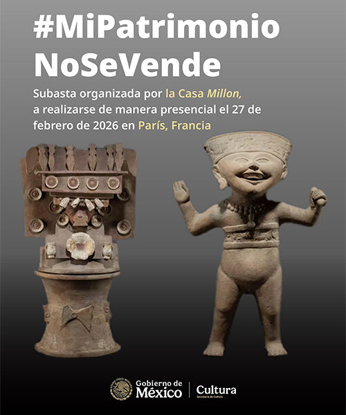 유물 경매 중단 촉구하는 멕시코 정부의 게시물 (사진=클라우디아 쿠리엘 멕시코 문화부 장관 엑스 캡처, 연합뉴스)